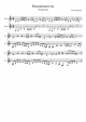 Sensommervise - Piano Sheet