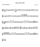 Ring My Bell Alto - Piano Sheet