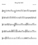 Ring My Bell Clarinet - Piano Sheet