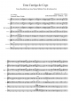 Uma Cantiga de Cego - Piano Sheet