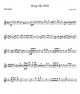 Ring My Bell Trumpet - Piano Sheet