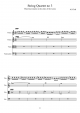 String Quartet no 3 - 3 mov 'in the style of the weary' - Piano Sheet