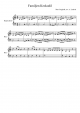 Familjen Krokodil - Piano Sheet