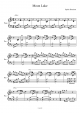 Moon Lake - Piano Sheet
