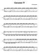Ćwiczenie 77 - Piano Sheet