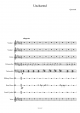 Uncharted - Piano Sheet