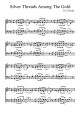 Silver Threads Among The Gold - Piano Sheet