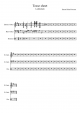 Tosse sheet - Piano Sheet