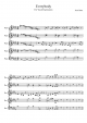 Everybody - Piano Sheet