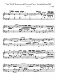 BWV 857 The Well-Tempered Clavier Part I Praeludium XII - Piano Sheet