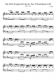 BWV 866 The Well-Tempered Clavier Part I Praeludium XXI - Piano Sheet