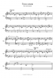 Terza sonata 1st movement - Piano Sheet