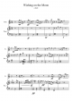 Wishing on the Moon - Piano Sheet