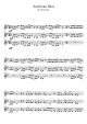 American Idiot - Piano Sheet