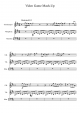 Video Game Mash-Up - Piano Sheet