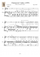 Chanson de l' adieu  Haraucourt TOSTI 1899 - Piano Sheet