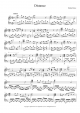 Distance - Piano Sheet