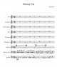 Missing You Score - Piano Sheet