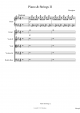 Piano & Strings II - Piano Sheet