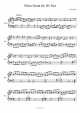 When Death Do We Part - Piano Sheet