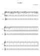 Liefde! couplet 3 - Piano Sheet