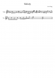 Melody - Piano Sheet
