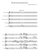 Would You Be Impressed - Streetlight Manifesto - Piano Sheet