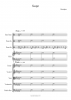 Scape - Piano Sheet