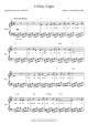 O Holy Night - Piano Sheet