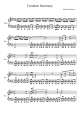 Forsaken Sanctuary - Piano Sheet