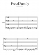 Proud family - Piano Sheet