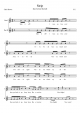 Strip - Chris Brown feat. Kevin McCall - Piano Sheet