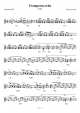 Trompeten-echo - Piano Sheet
