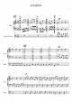 exception - Piano Sheet
