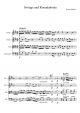 Swings and Roundabouts - Piano Sheet