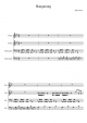 Bangarang for string quartet - Piano Sheet