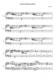 Ame déstructurée - Piano Sheet