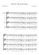 0161: Op zeven tronen (SATB) - Piano Sheet