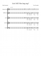 1022 Hoe lang nog (SATB) - Piano Sheet