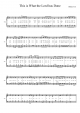 What the Lord has Done - Piano Sheet