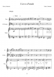 I Love A Parade - Piano Sheet