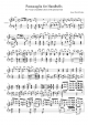 Passacaglia for Handbells - Piano Sheet