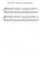 Jolly Old St. Nicholas, accompaniment - Piano Sheet