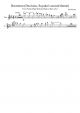 Decretum Flute Solo - Piano Sheet