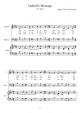 Gabriel's Message for 2-part Mixed Choir - Piano Sheet