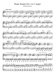 Piano Sonata No.1 in C major - 3rd mov - Piano Sheet