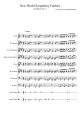 New World Symphony Fanfare - Piano Sheet