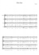 Dies Irae Mozart - Piano Sheet