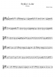 Stykke i A-dur  - Piano Sheet