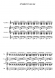 4 Mallet Exercise - Piano Sheet